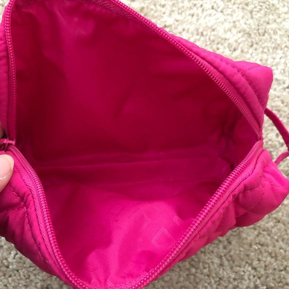 FINAL PRICE Vera Bradley Medium Cosmetic Fuchsia - Picture 3 of 3